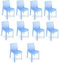 SOMRAJ Plastic Web Chair Outdoor Indoor fully
