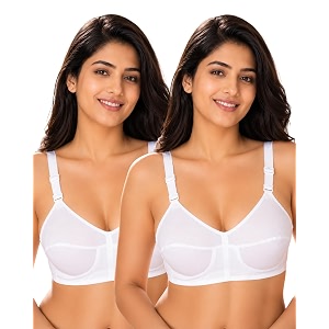 SONA Womens Bee Heart Cotton Full Coverage