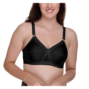 SONA Womens Fit-Cross Cotton Full Coverage Non-Padded