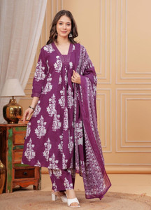 Sonali Fab Printed Anarkali Kurta Bottom