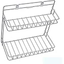 SONANI Stainless Steel Multipurpose Kitchen and Bathroom Detergent Holder/Bathroom Rack Silver/Spice jar Rack