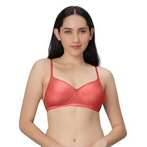 sonari 0026 women39s heavily padded t shirt bra  seamless wire free perfect design for low neckline outfits  skin friendly polyster used for all day comfort