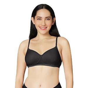 sonari 0026 women39s heavily padded t shirt bra  seamless wire free perfect design for low neckline outfits  skin friendly polyster used for all day comfort