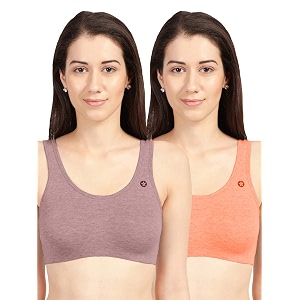 SONARI Kyra Womens Sports Bra Pack of