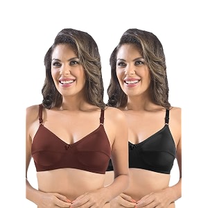 SONARI Womens Cotton Everyday Bra Non