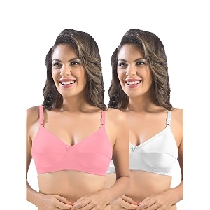 SONARI Womens Cotton Everyday Bra Non