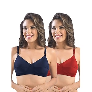 SONARI Womens Cotton Everyday Bra Non