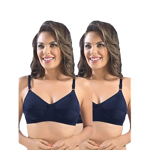SONARI Womens Cotton Everyday Bra Non