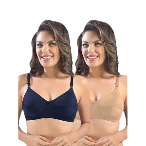SONARI Womens Cotton Everyday Bra Non