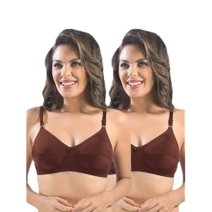 SONARI Womens Cotton Everyday Bra Non