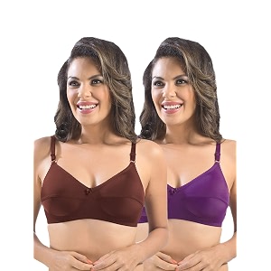 SONARI Womens Cotton Everyday Bra Non