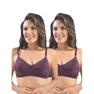 SONARI Womens Cotton Everyday Bra Non