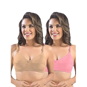 SONARI Womens Cotton Everyday Bra Non
