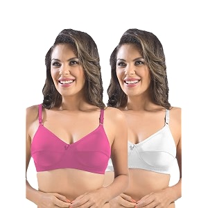 SONARI Womens Cotton Everyday Bra Non