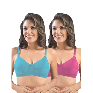 SONARI Womens Cotton Everyday Bra Non