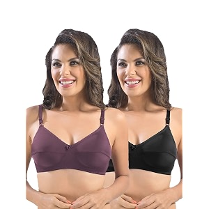 SONARI Womens Cotton Everyday Bra Non