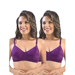 SONARI Womens Cotton Everyday Bra Non