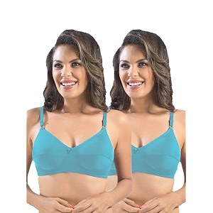 SONARI Womens Cotton Everyday Bra Non