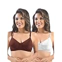 SONARI Womens Cotton Everyday Bra Non