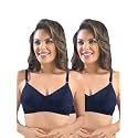 SONARI Womens Cotton Everyday Bra Non