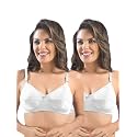 SONARI Womens Cotton Everyday Bra Non