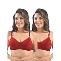 SONARI Womens Cotton Everyday Bra Non