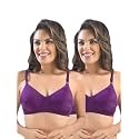 SONARI Womens Cotton Everyday Bra Non