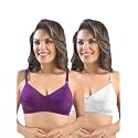 SONARI Womens Cotton Everyday Bra Non