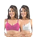 SONARI Womens Cotton Everyday Bra Non