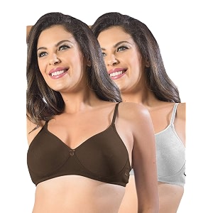 SONARI Womens Non Padded Cotton Bra