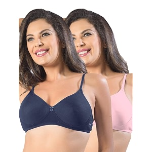 SONARI Womens Non Padded Cotton Bra