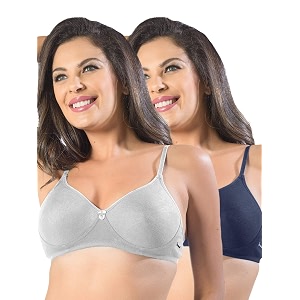SONARI Womens Non Padded Cotton Bra