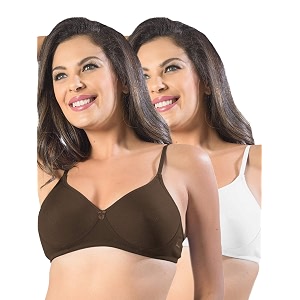 SONARI Womens Non Padded Cotton Bra