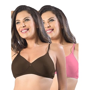 SONARI Womens Non Padded Cotton Bra