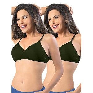 SONARI Womens Non Padded Cotton Bra
