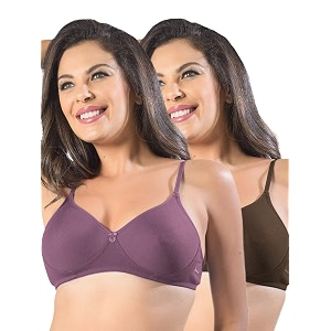 SONARI Womens Non Padded Cotton Bra