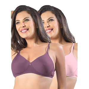 SONARI Womens Non Padded Cotton Bra