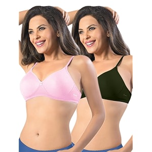 SONARI Womens Non Padded Cotton Bra