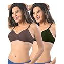 SONARI Womens Non Padded Cotton Bra 