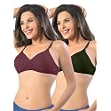 SONARI Womens Non Padded Cotton Bra 