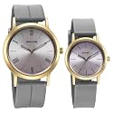 Sonata Alloy Pairs Quartz Analog Pink Plastic Strap for Couple-7712787046YP01P