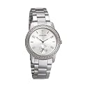 Sonata Multifunctions Silver Dial Women Watch With Metal Strap-8165SM02