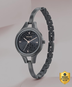 sonata nn8151nm05 onyx analog watch  - for women