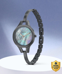sonata np8151nm03 onyx analog watch  - for women