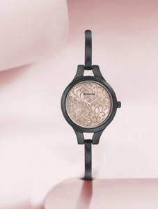 sonata np8151nm04 onyx analog watch  - for women