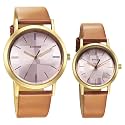 Sonata Pairs Quartz Analog Multicoloured Dial Leather Strap Watch for Couple-7712787046YL01P