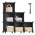 SONGMICS 6 Cube Storage Organizer, DIY Closet Shelf