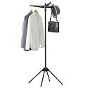SONGMICS Clothes Drying Rack, 61.6-Inch Drying Rack, 3 Rotatable Arms