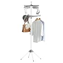 SONGMICS Clothes Drying Rack, 72.8-Inch Drying Rack, 3 Rotatable Arms