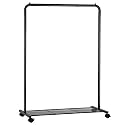 SONGMICS Alloy Steel Clothes Rack UHSR25BK, 40.4 X 90.9 X 158 Cm, Black